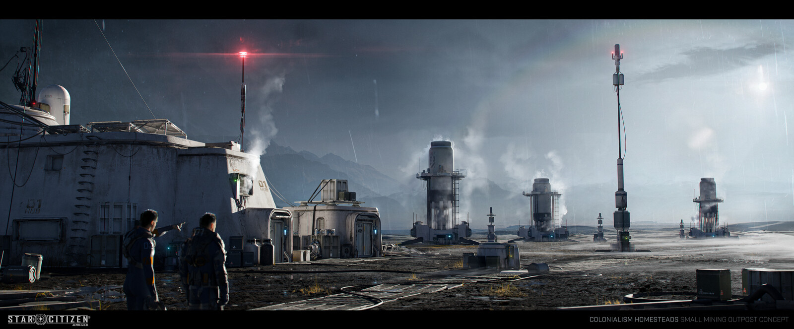 Star Citizen - Colonialism Homesteads Exterieur