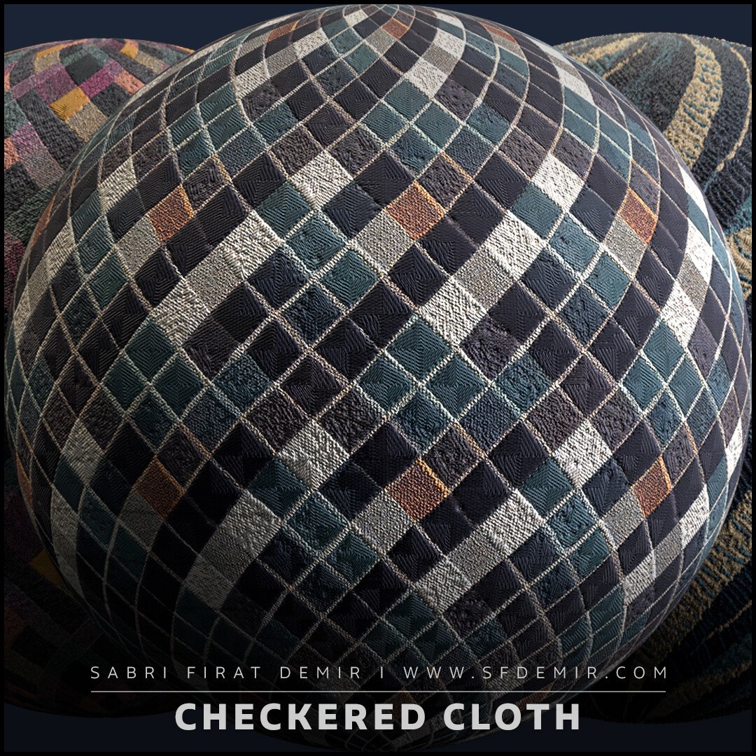 Checkered Cloth Pack – High-Quality Fabric Material Collection