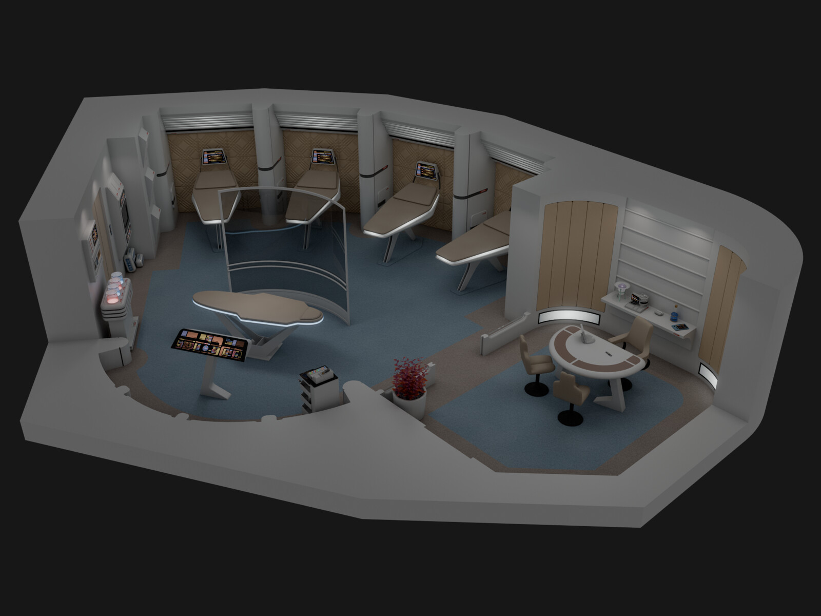 USS Potemkin - Deck 06: Main Sickbay