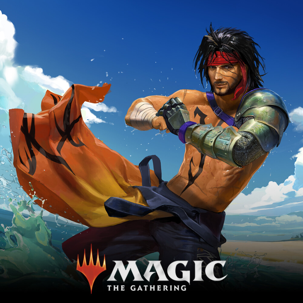 ArtStation - Magic: The Gathering - Jecht, Reluctant Guardian