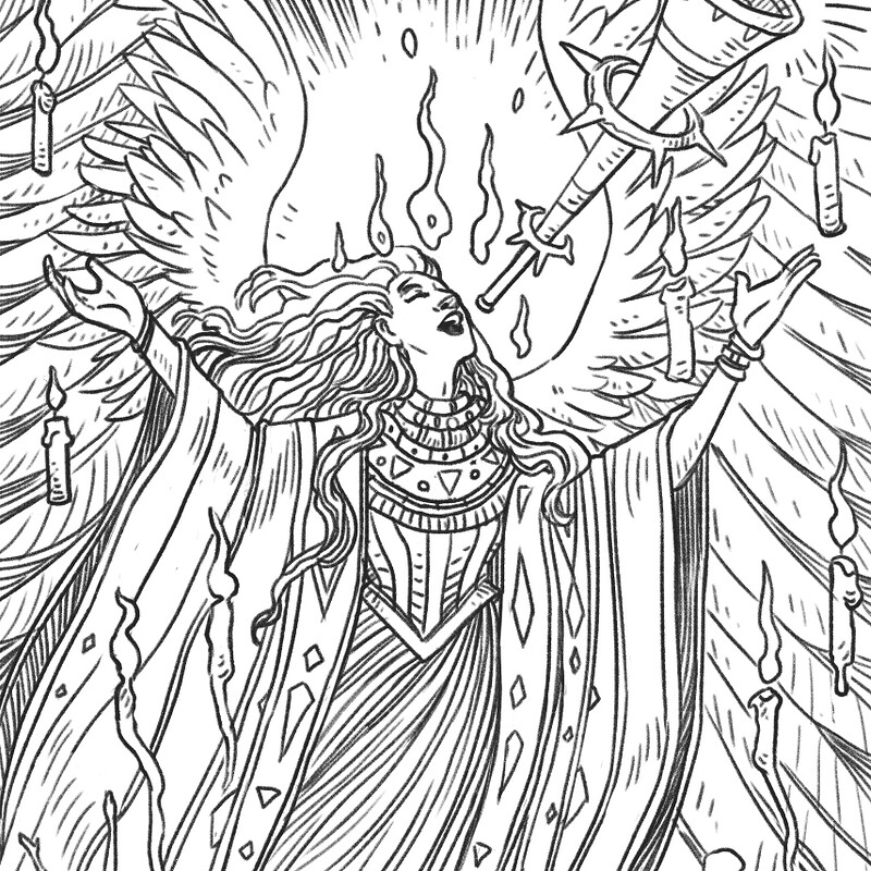 Fey Heart Tarot deck