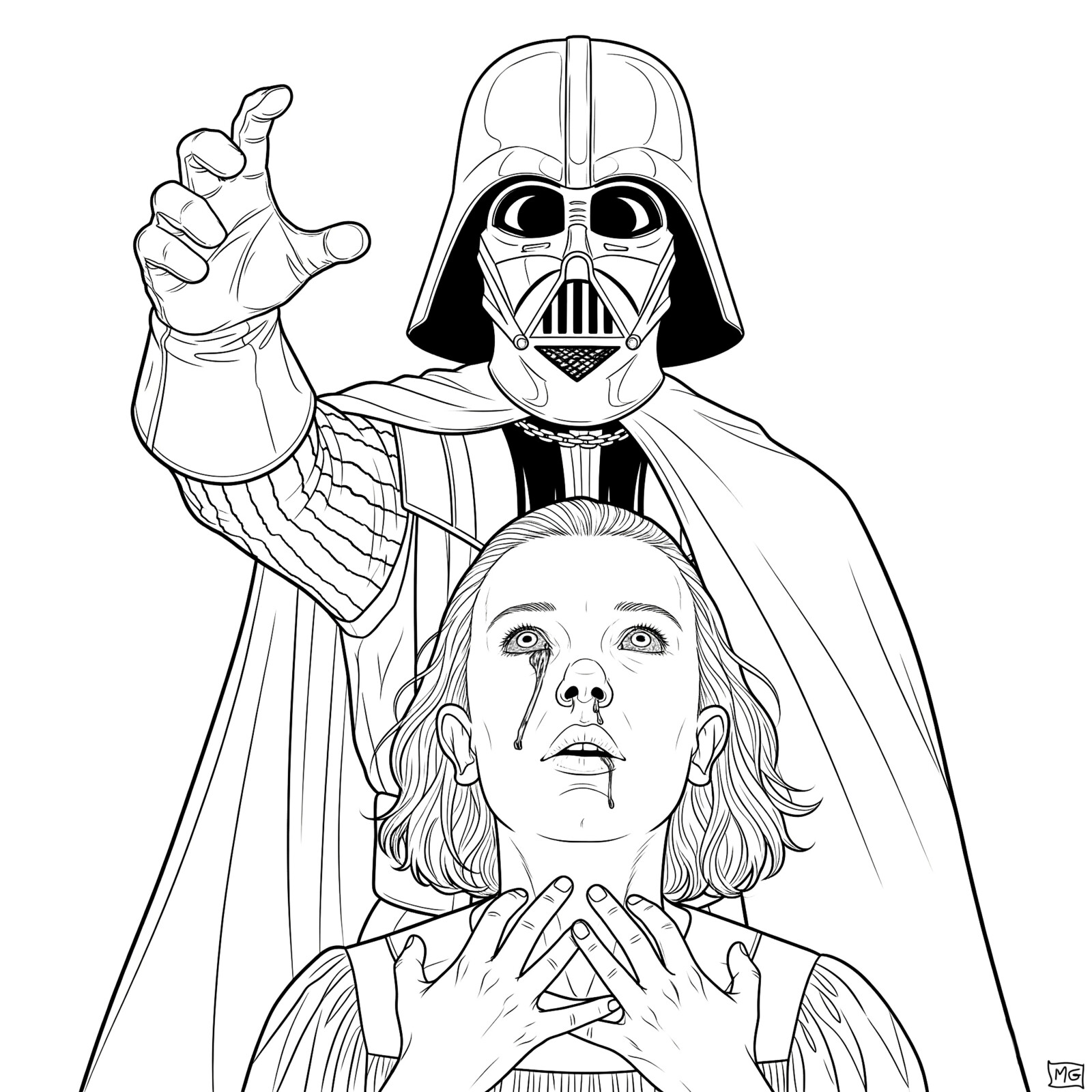 Darth Vader vs Eleven