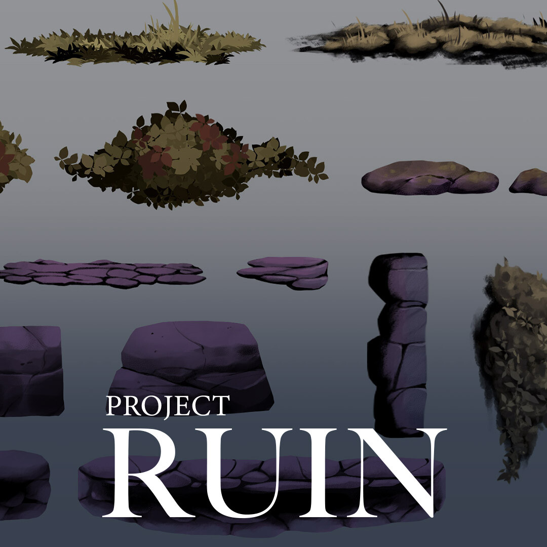 Project Ruin - Forest Environment Sprites