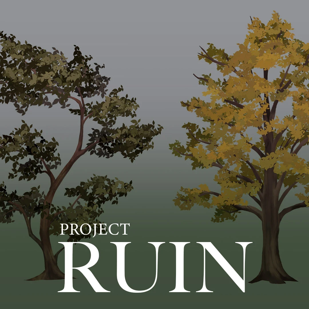 Project Ruin - Trees Environment Sprites