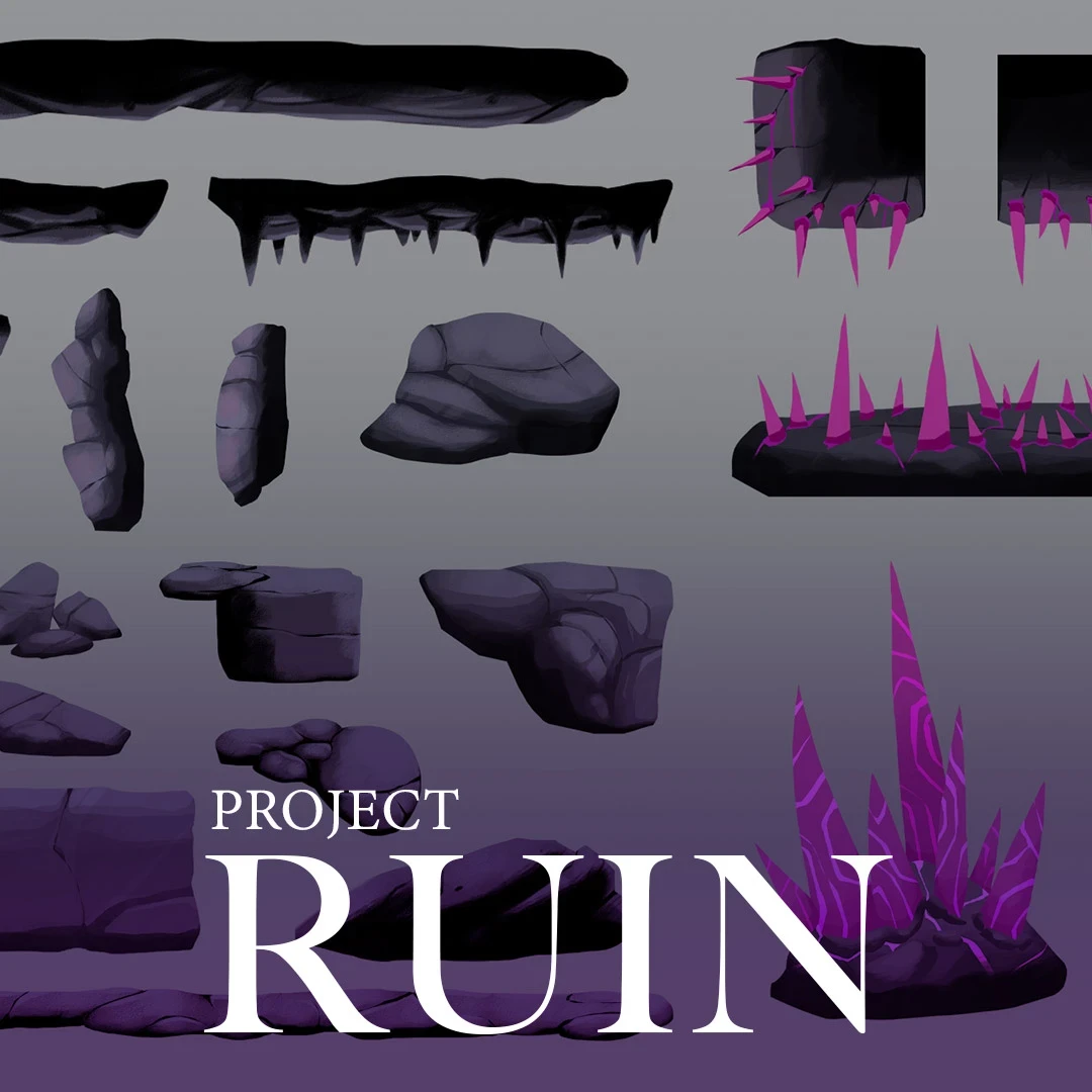 Project Ruin - Cave Environment Sprites