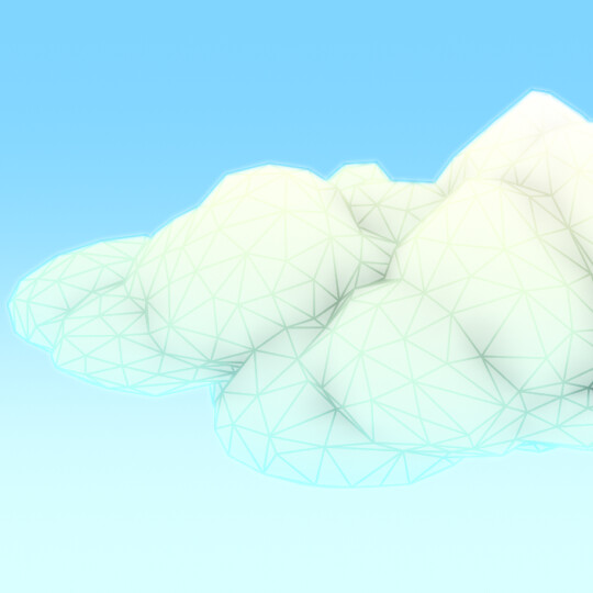 Cumulo | Procedural Low Poly 3D Clouds