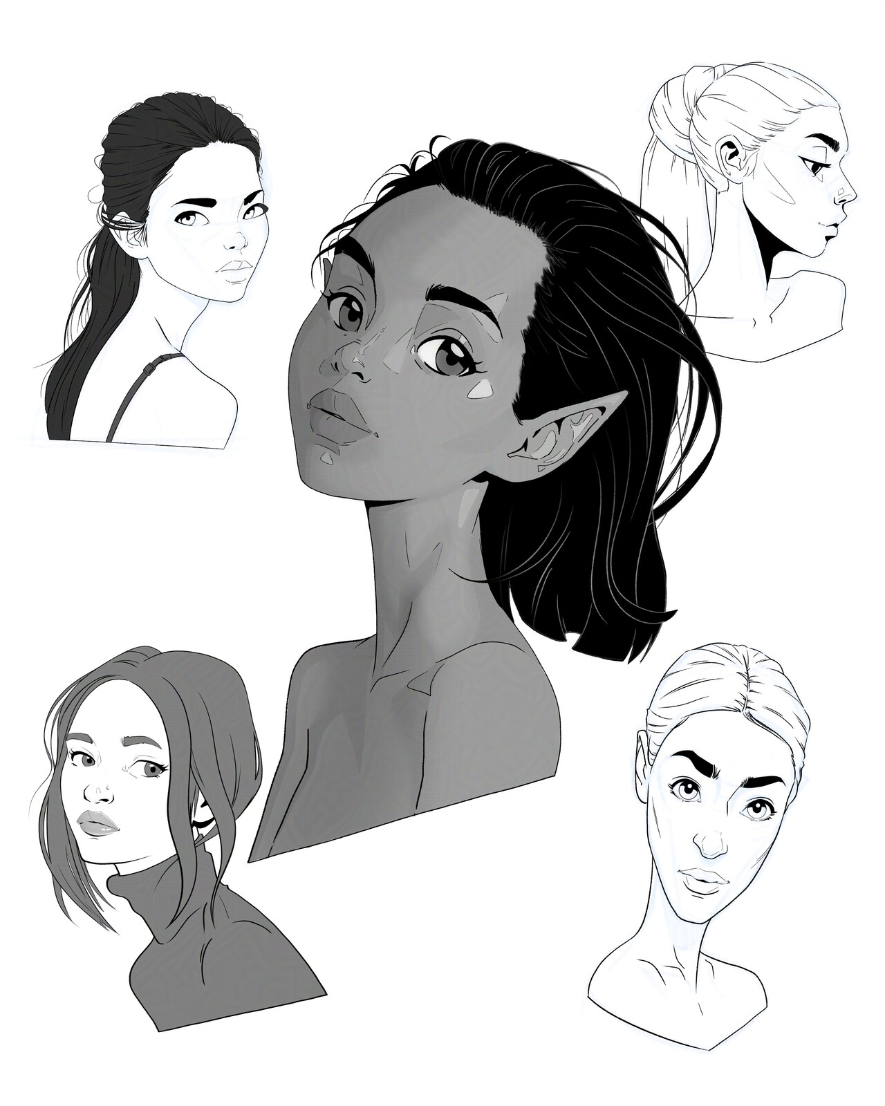 Portrait Sketches