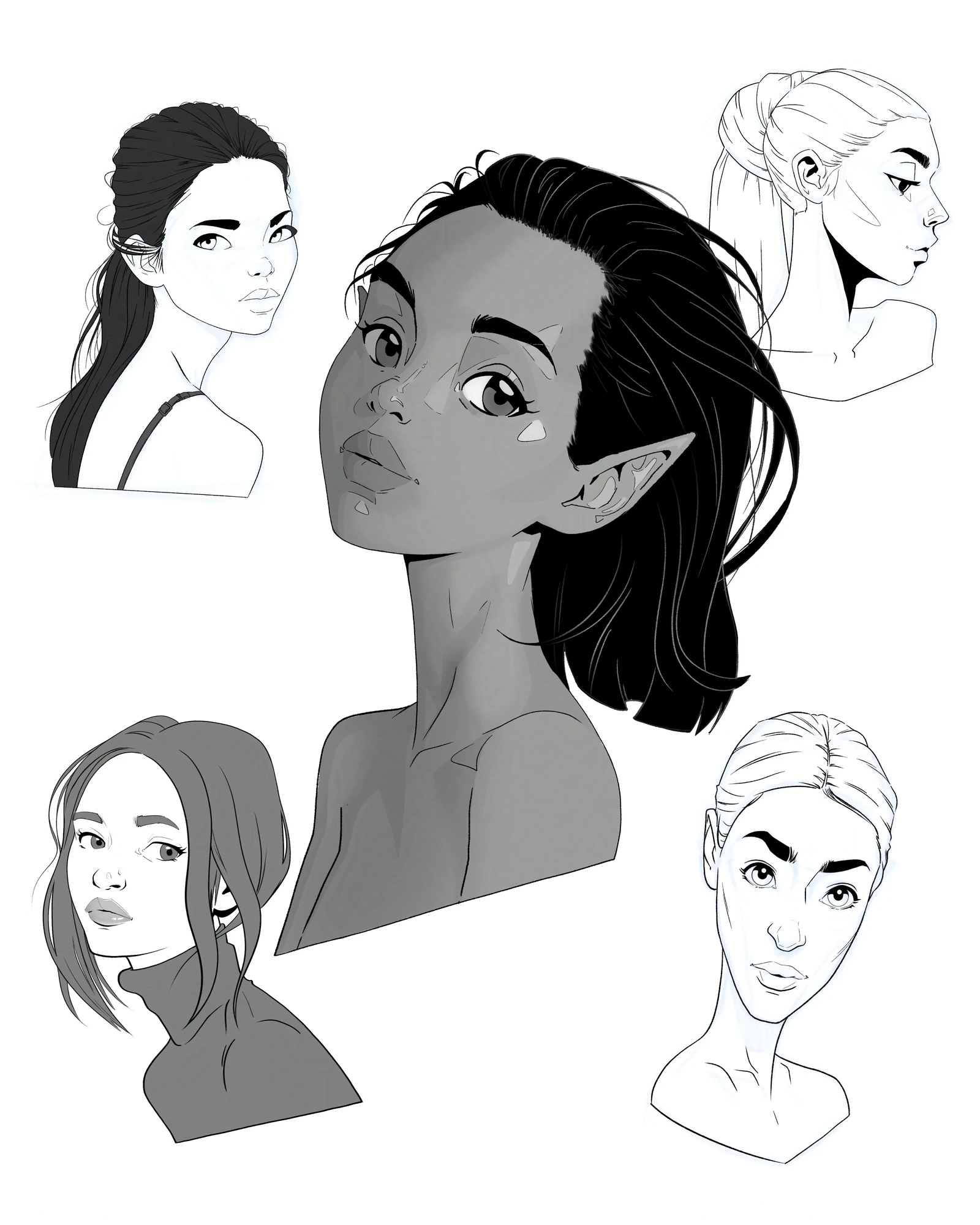 Portrait Sketches