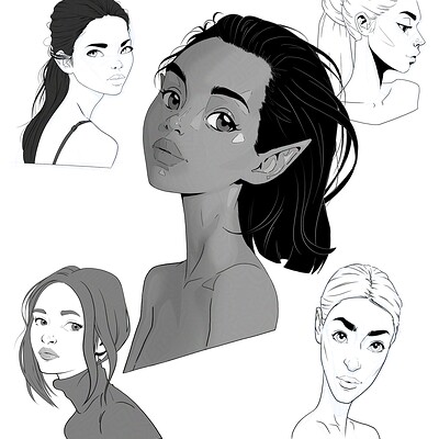 Portrait Sketches