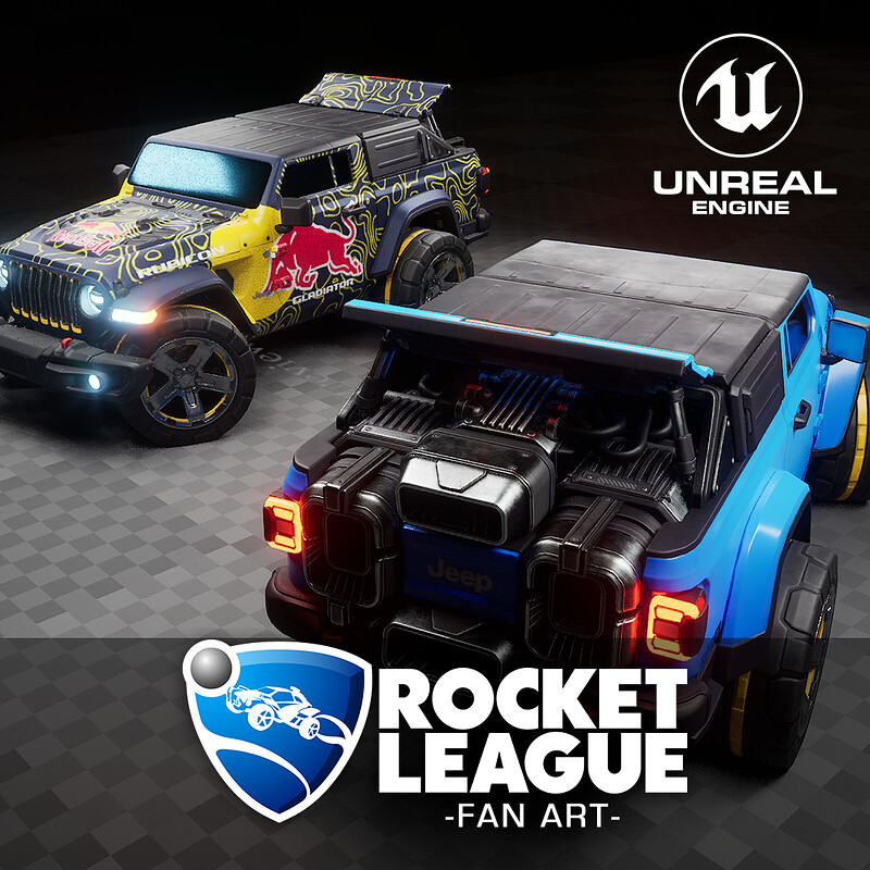Rocket League // Rocket Jeep 
