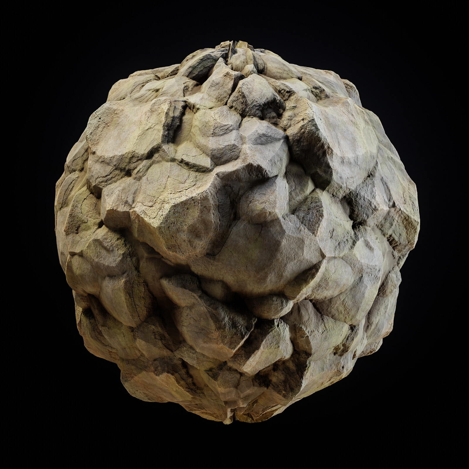 Rock Wall Study - Material