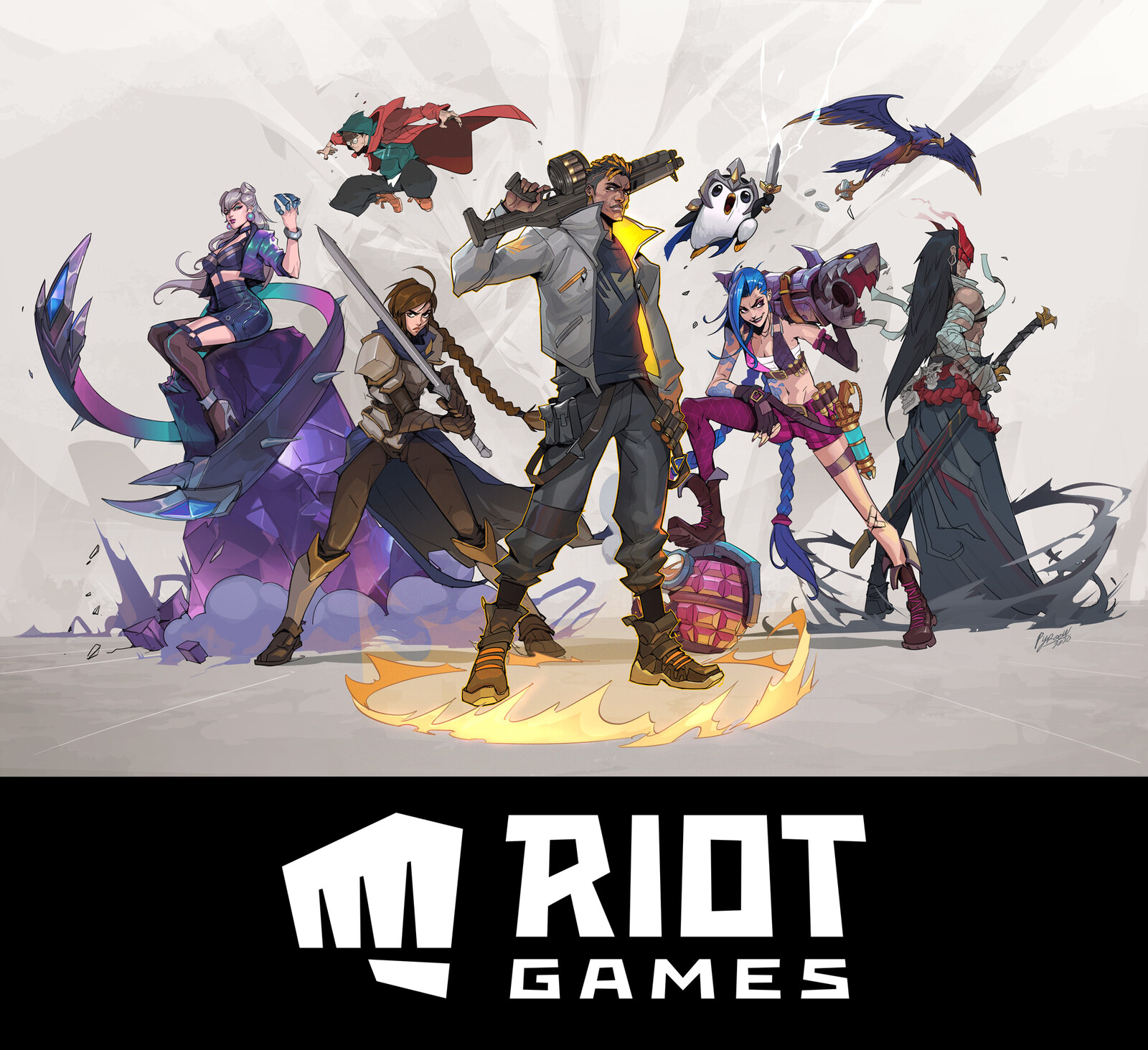 RIOT 2020 Commemorative print