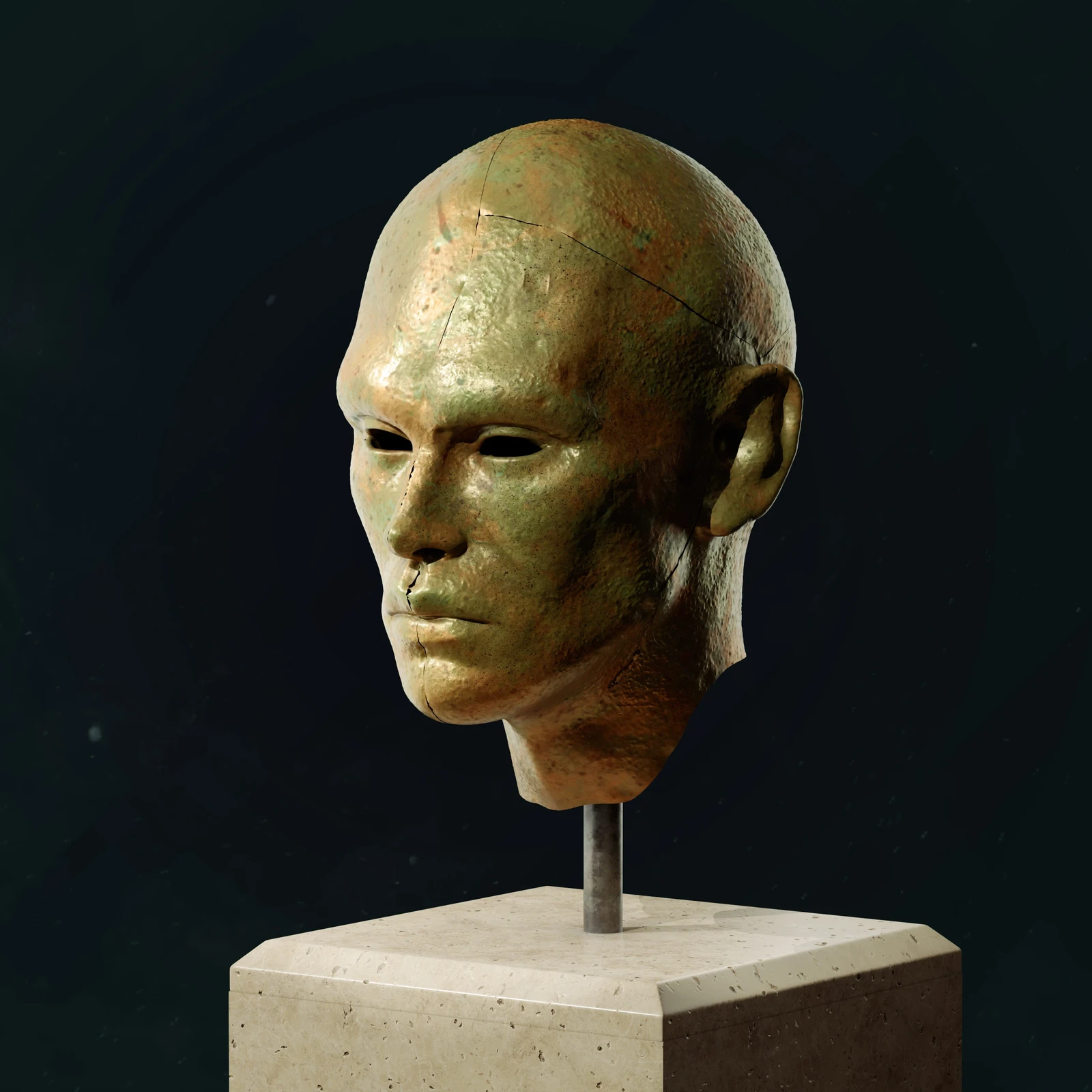 Feyd Rautha Head Sculpt