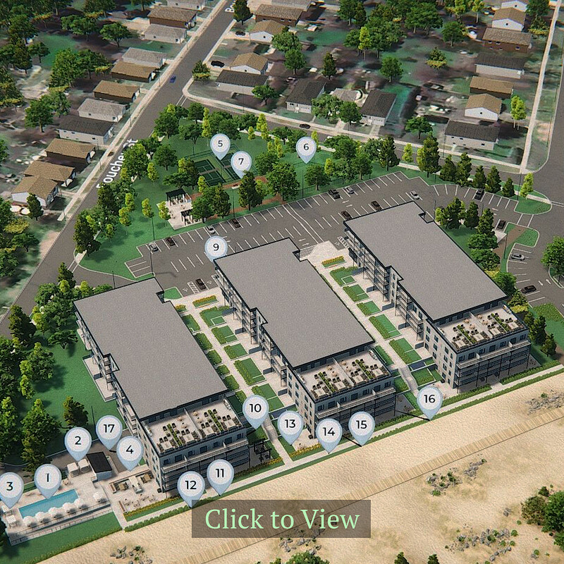 Environment and Apartment Buildings - Real Estate Visualizer Web App
