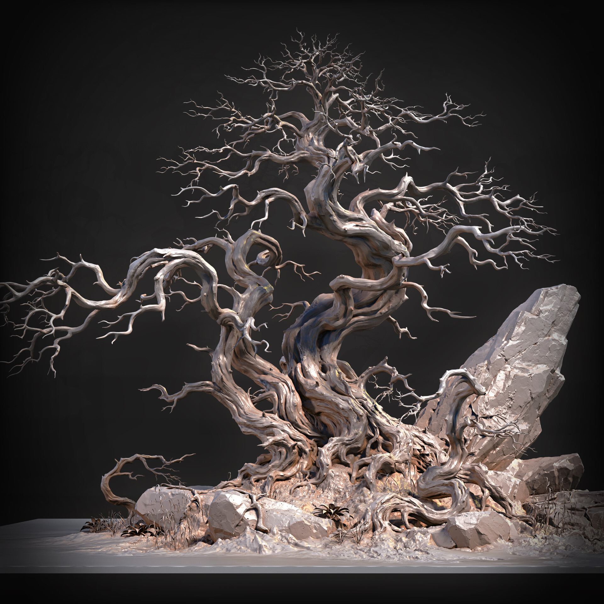 北欧アート　オブジェ　木彫　1998 BO作 北欧アート オブジェ 木彫 1998 BO作 - 立体・オブジェ通販