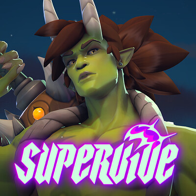 SUPERVIVE - BRALL - ONI WARRIOR CHROMAS (EPIC SKIN)