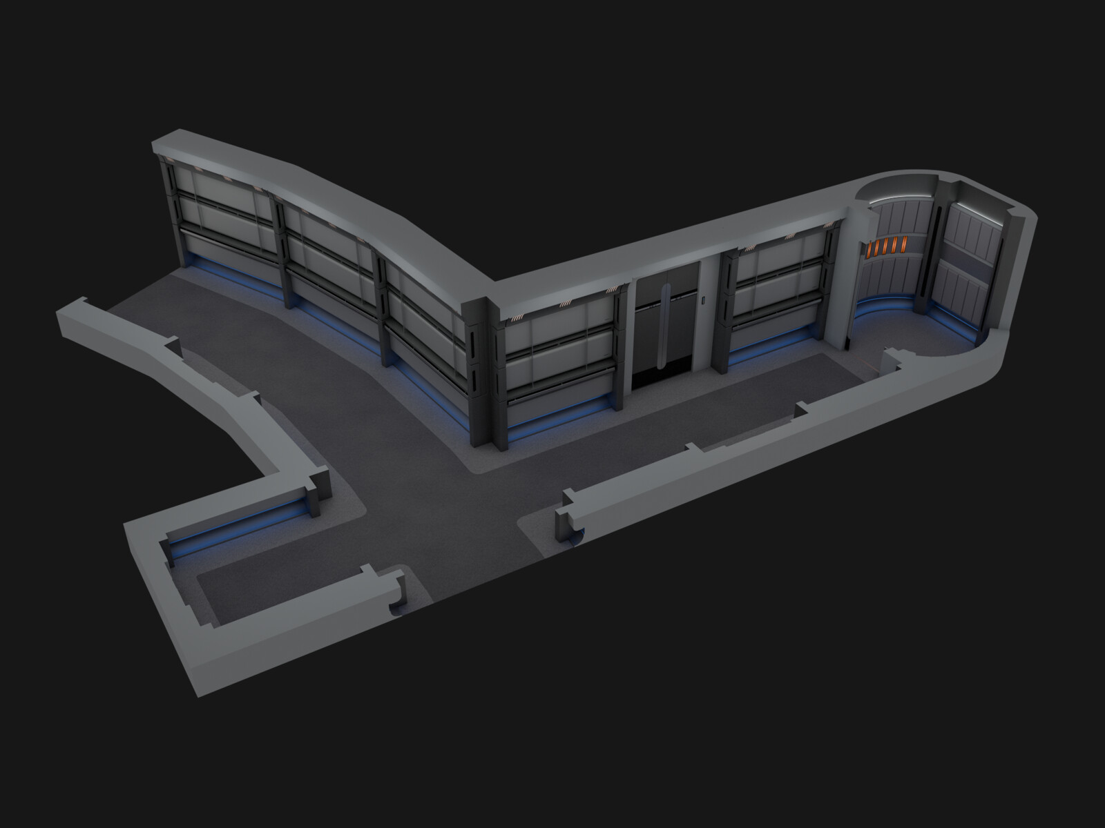 USS Budapest - Standard Corridor