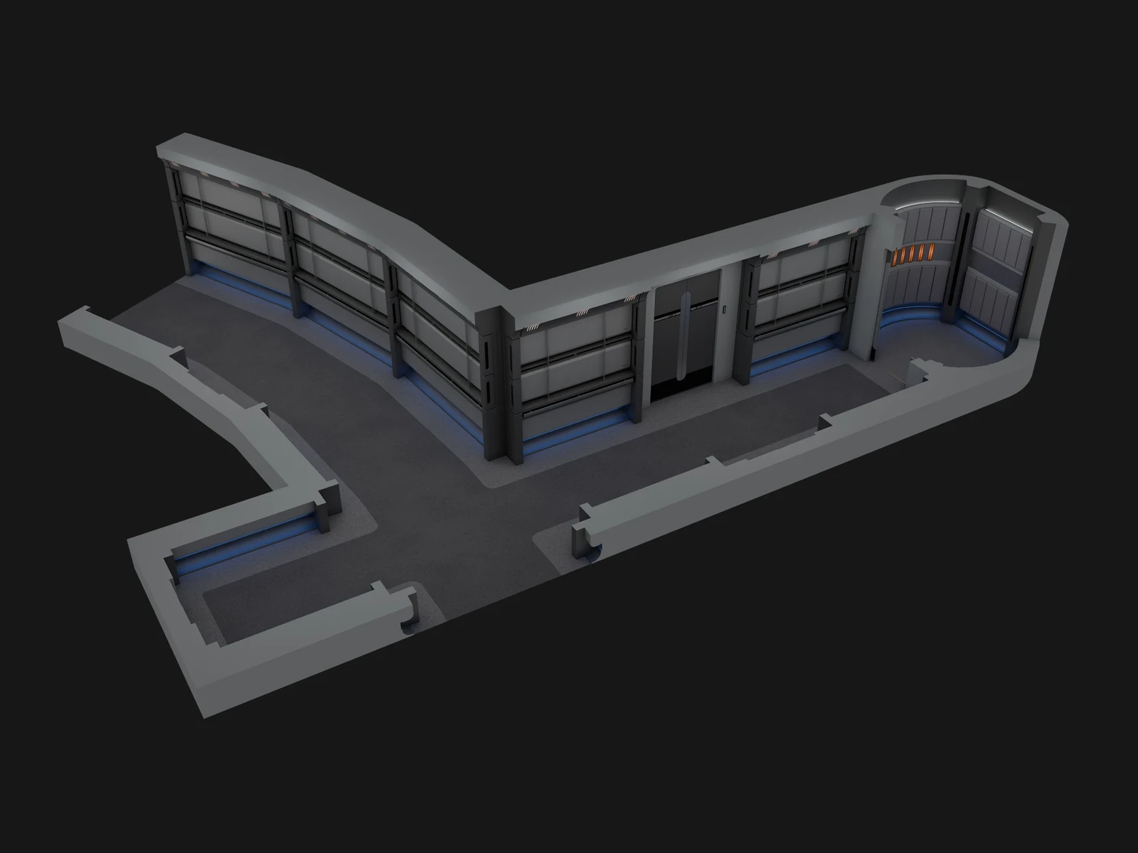 USS Budapest - Standard Corridor