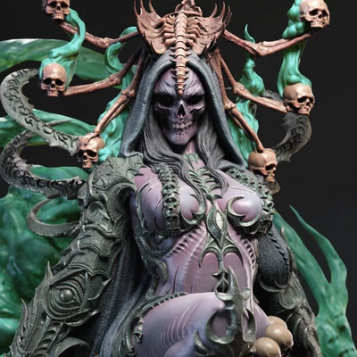 Female Death Elemental (Creature Caster-Miniatures)