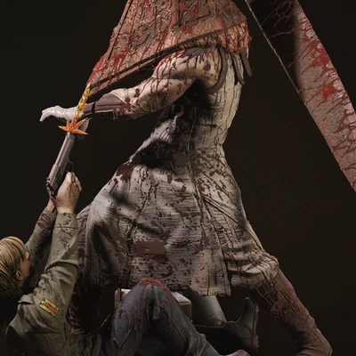Silent Hill: Red Pyramid Thing versus James Sunderland Figure