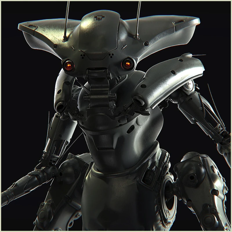 Herbi-Bot - HighPoly