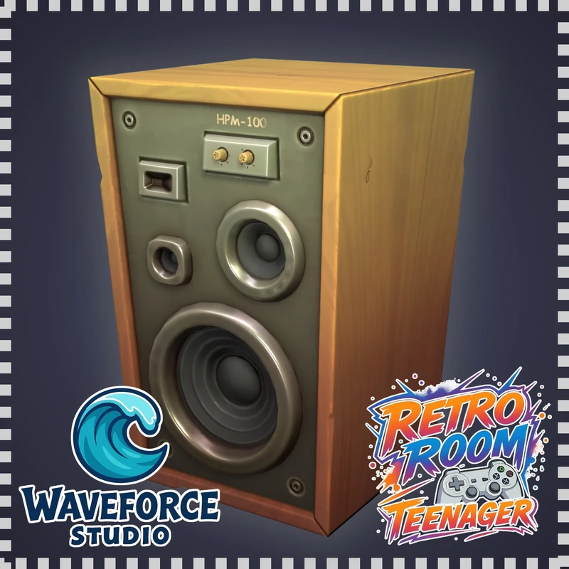 Stylized Retro Props