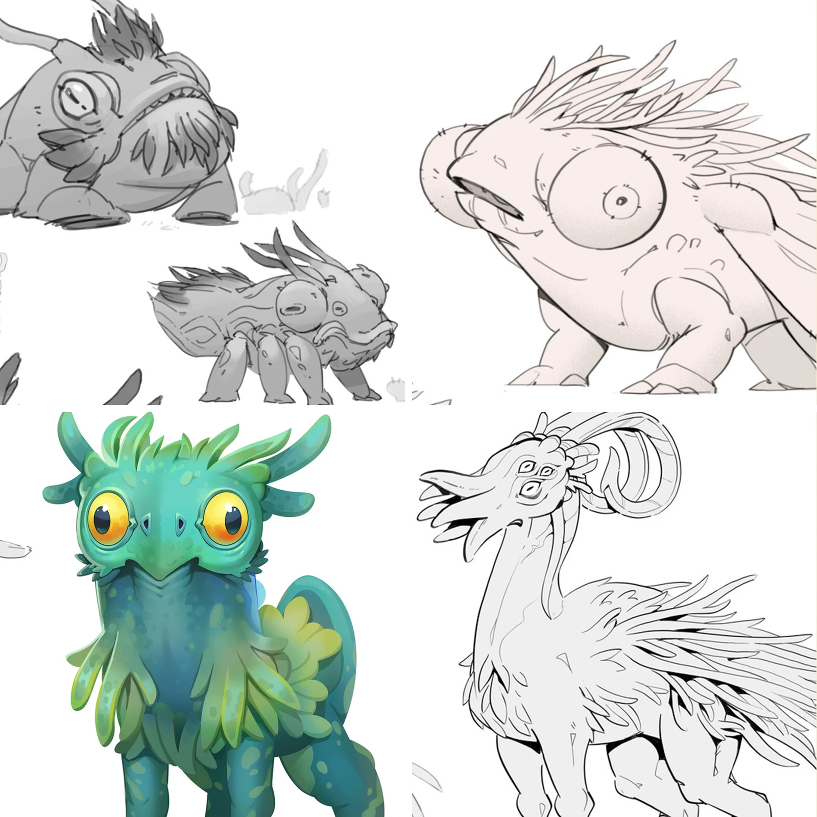 Creature Sketches