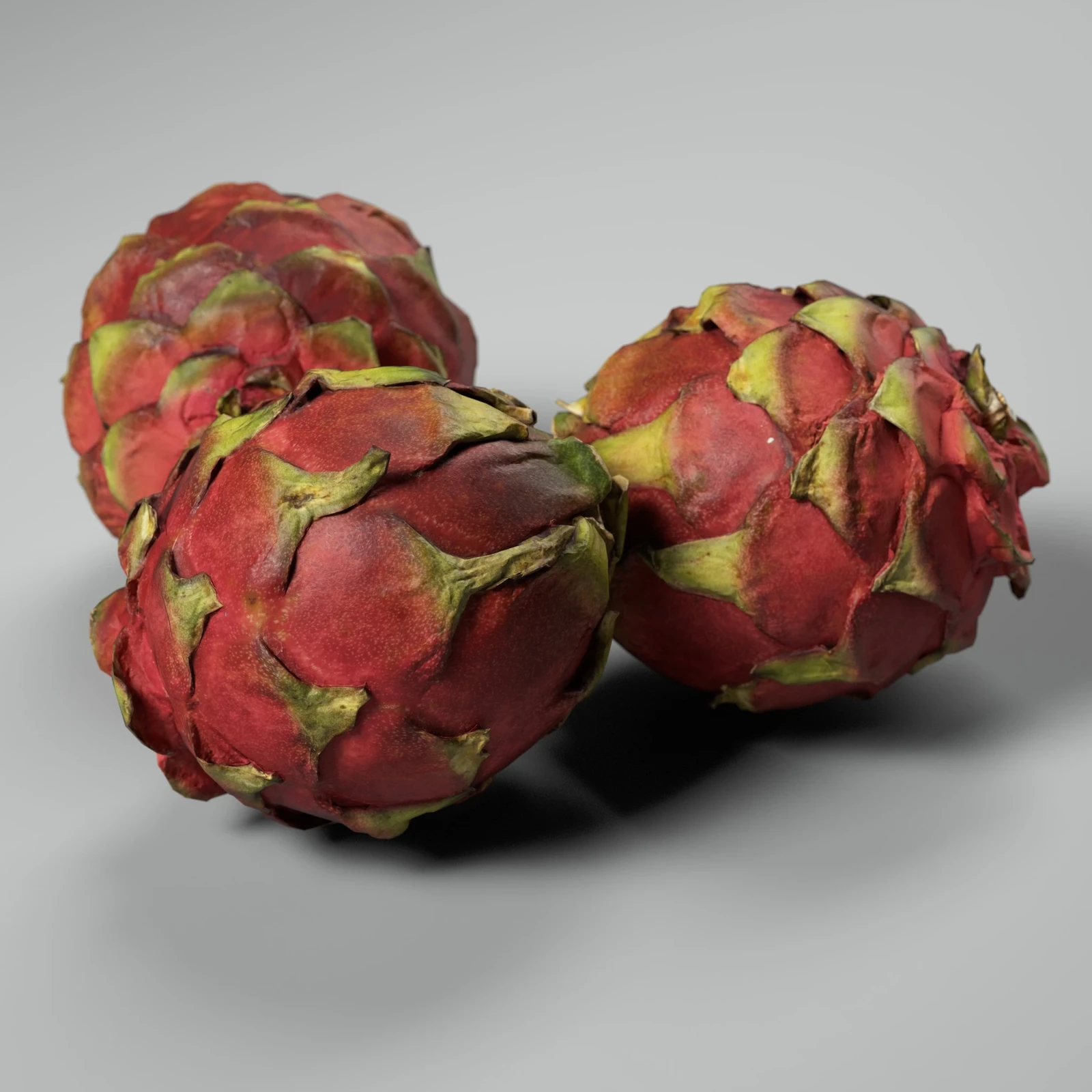 Photoscanned Dragonfruit