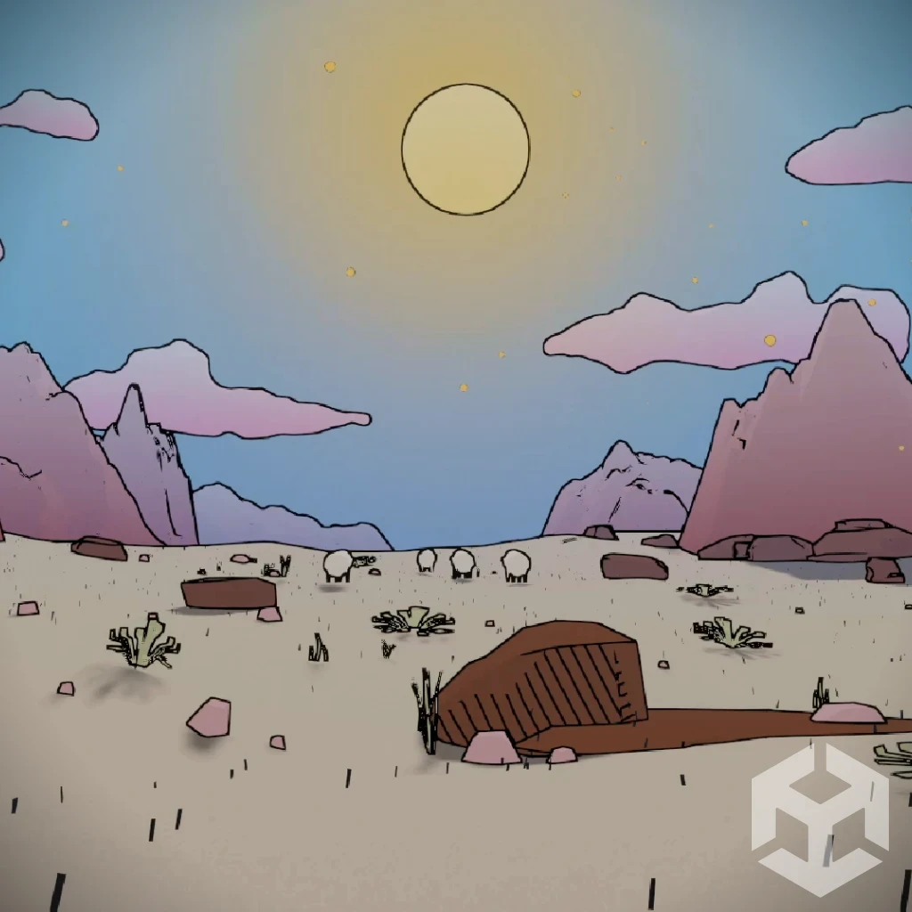 ArtStation - Moebius-Style Stylized Rendering in Unity