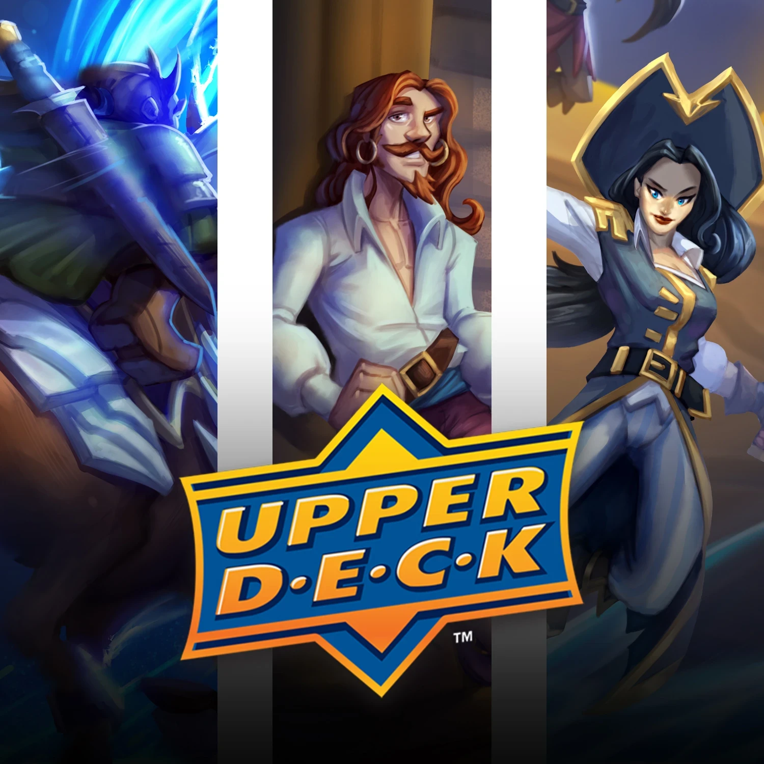 The Upper Deck | Dungeon Draft: Pirates & Paladins Card Illustrations