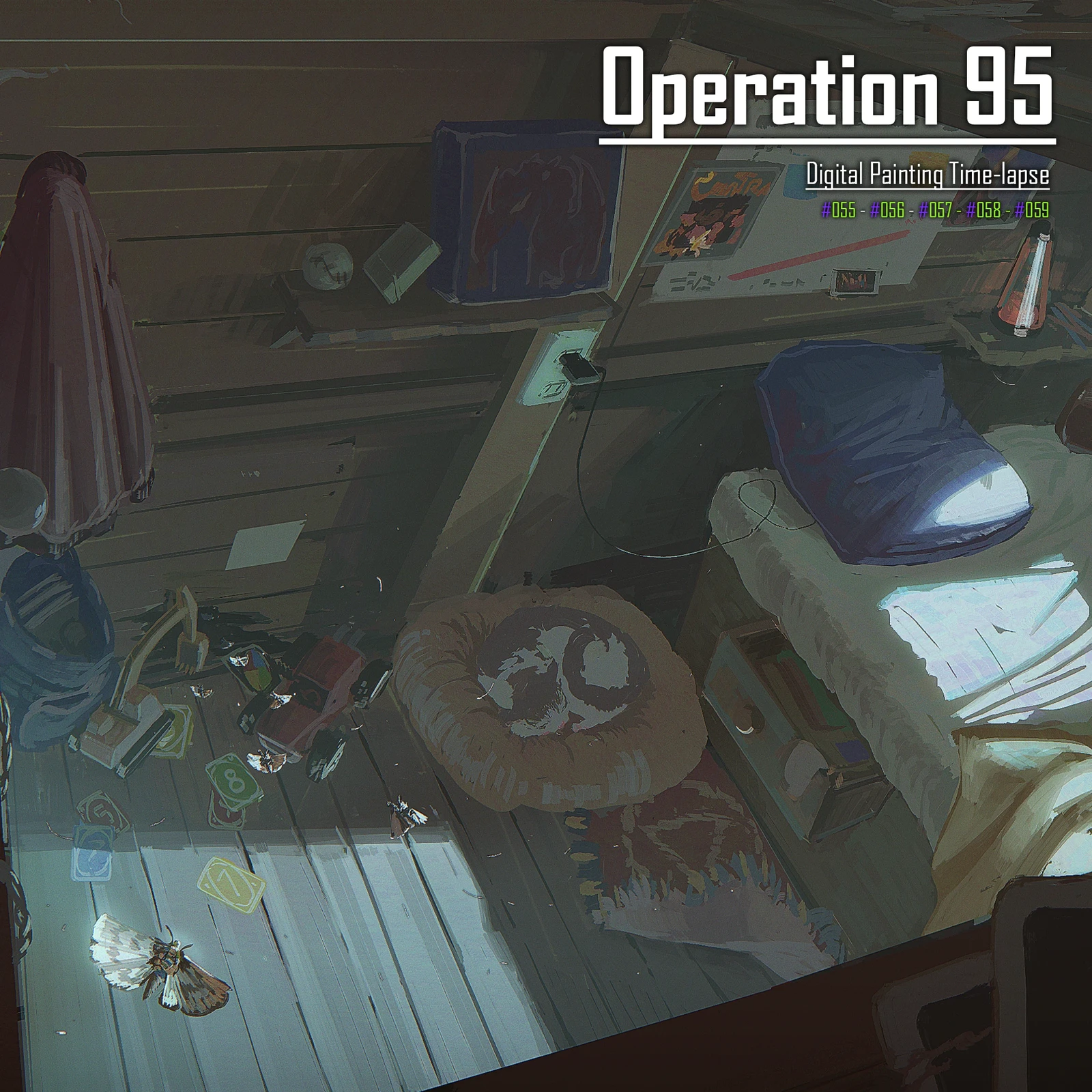 Operation 95 - Digital Painting Time-lapse