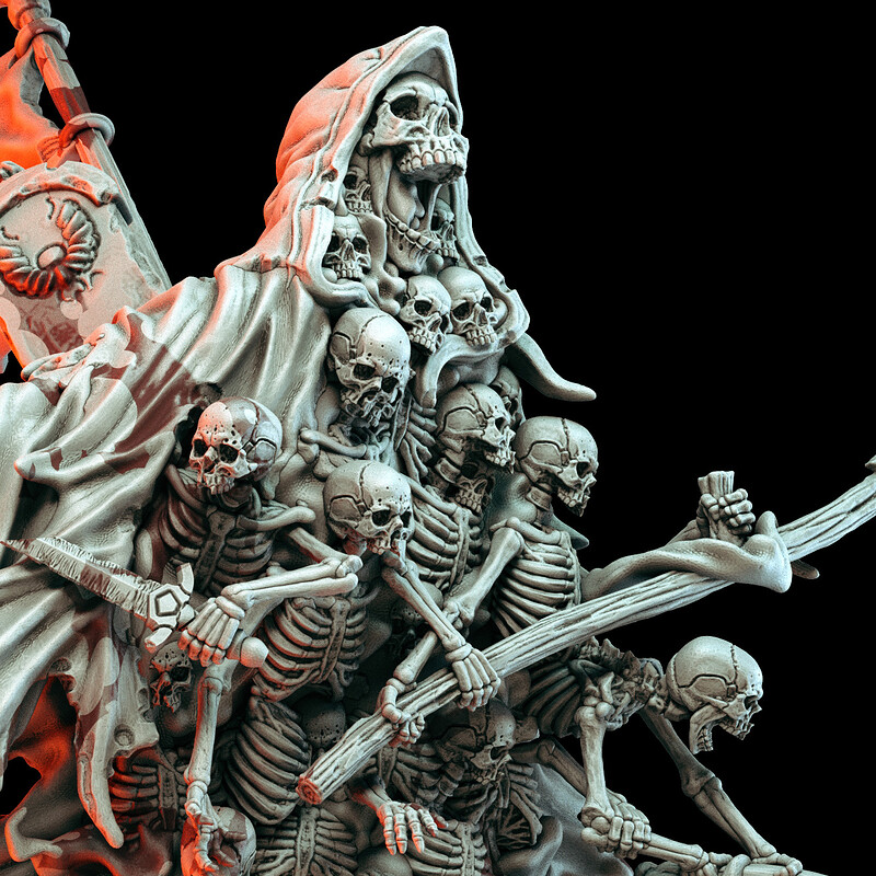 Ashyr Nightveil - Harbinger of Souls | Miniature Model