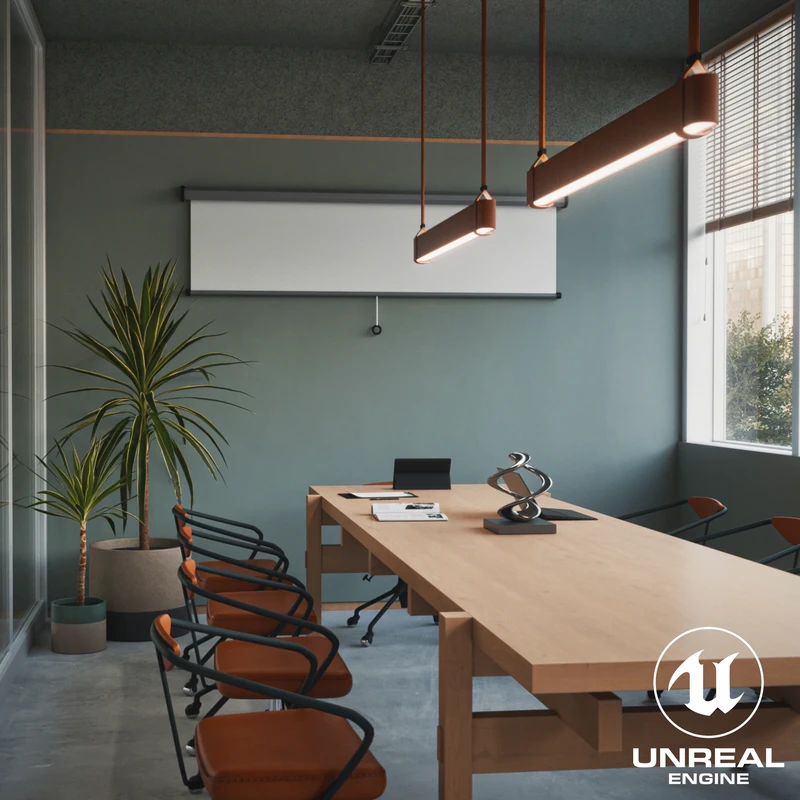 Meeting Room Archviz