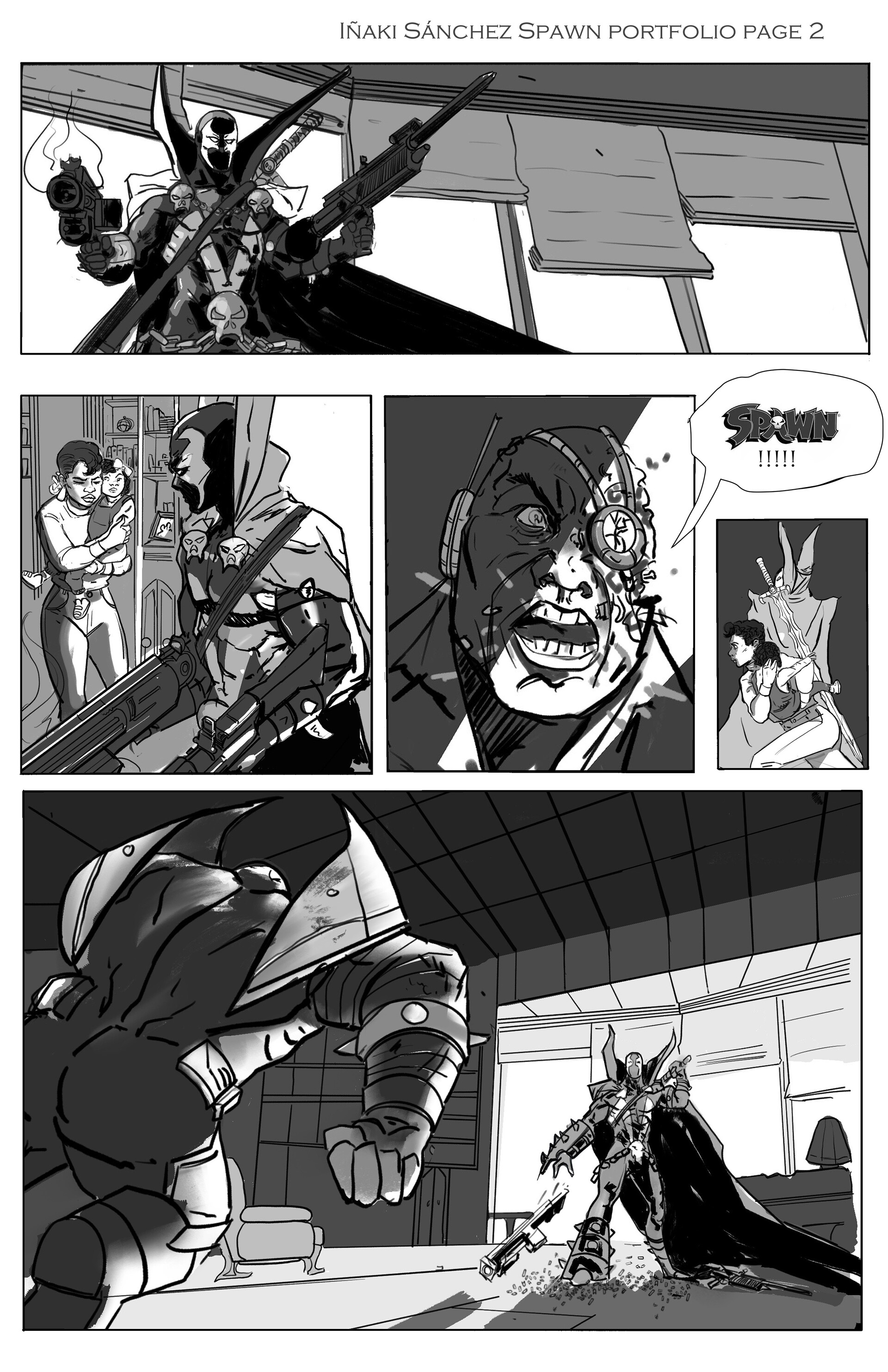 ArtStation - Spawn Sample Pages