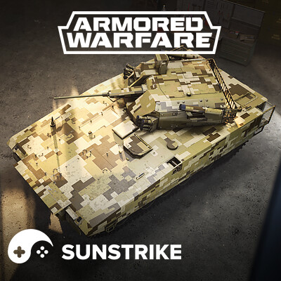 Detailed 3D tank renders showing high-fidelity game asset production suitable for AAA game projects