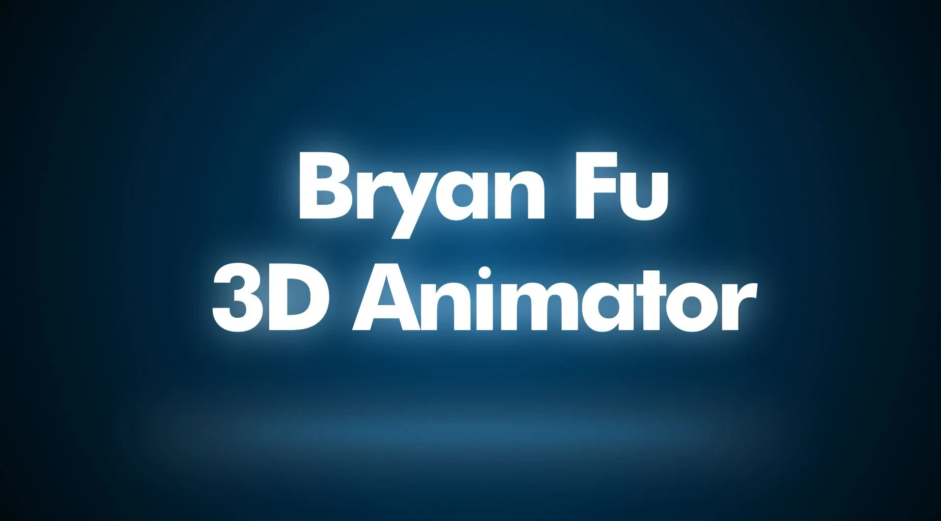 Bryan Fu - Bryan Fu 3D Game Animation Demo Reel 2025