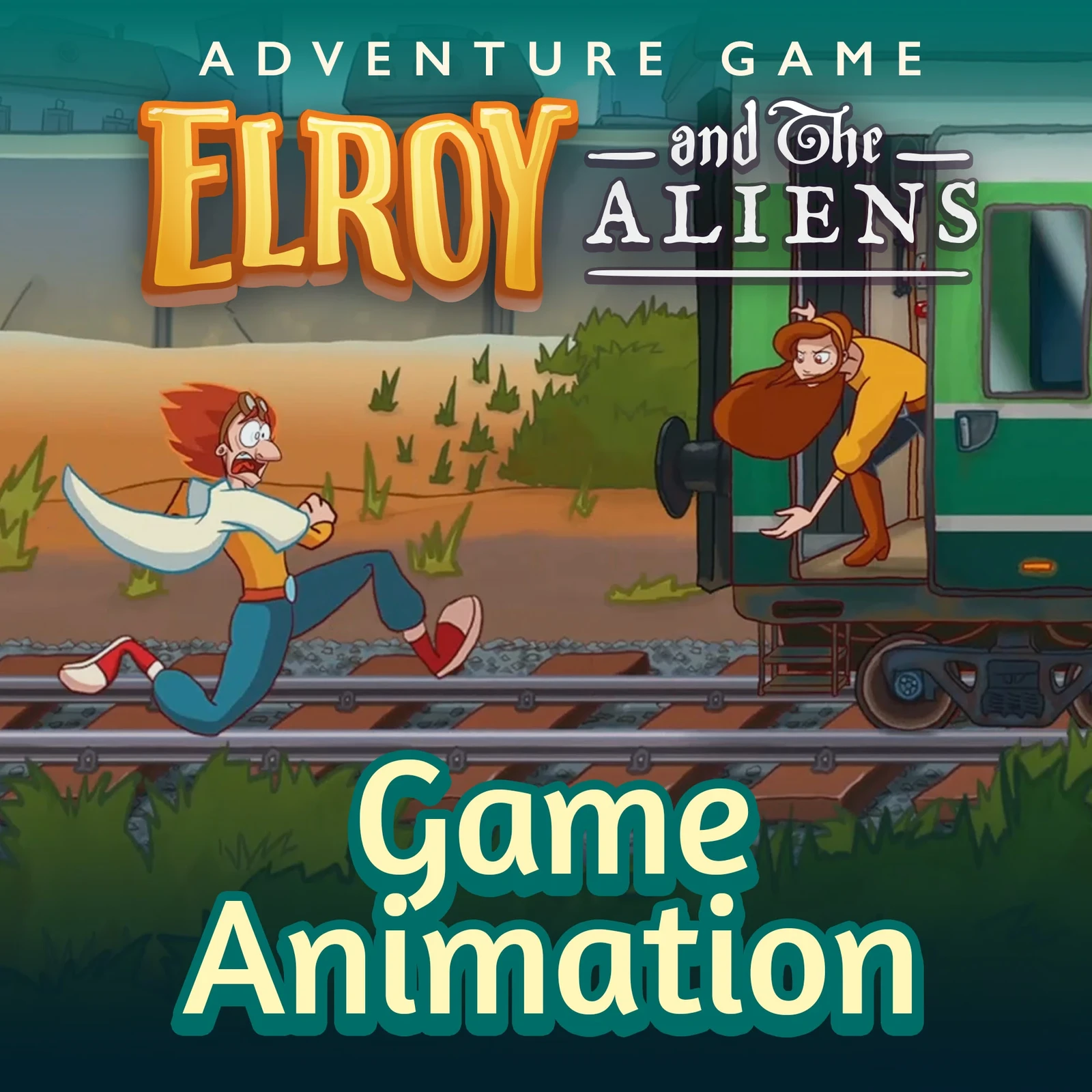 Game Animation - Elroy and the Aliens