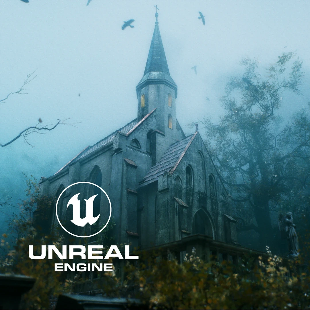 Lighting Study - Cemetery - Forgotten Churchyard 