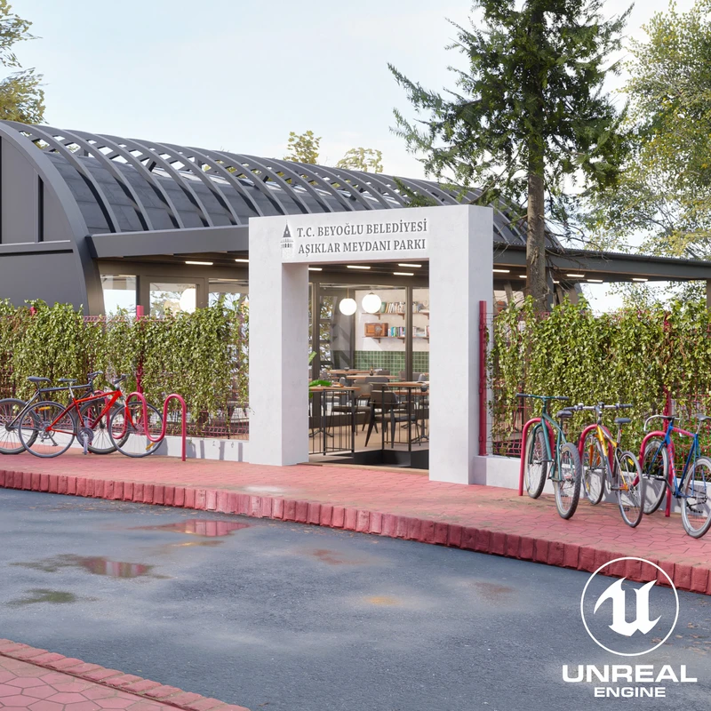 Lovers' Square Archviz