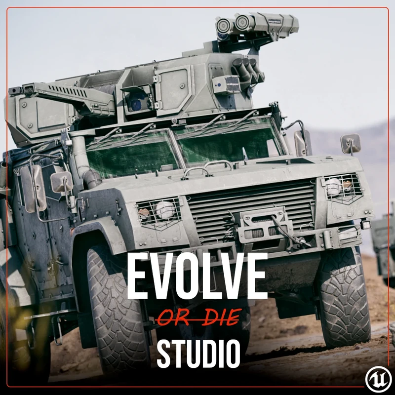 UE5 Titan Armored Car