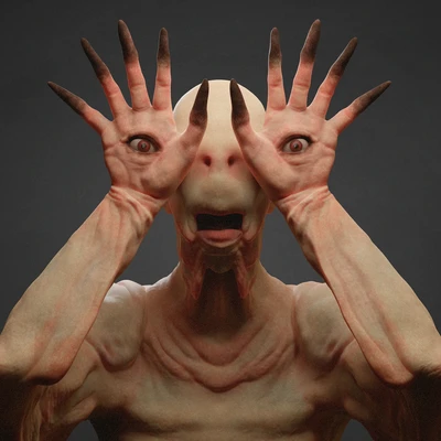 Pale Man - Pan's Labyrinth Sculpt