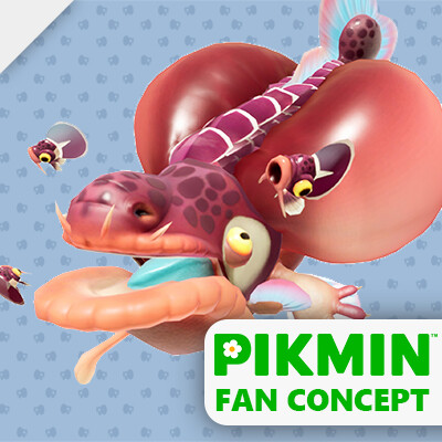 Pikmin 4 Boss Fan Concept: Wallowing Infantrap