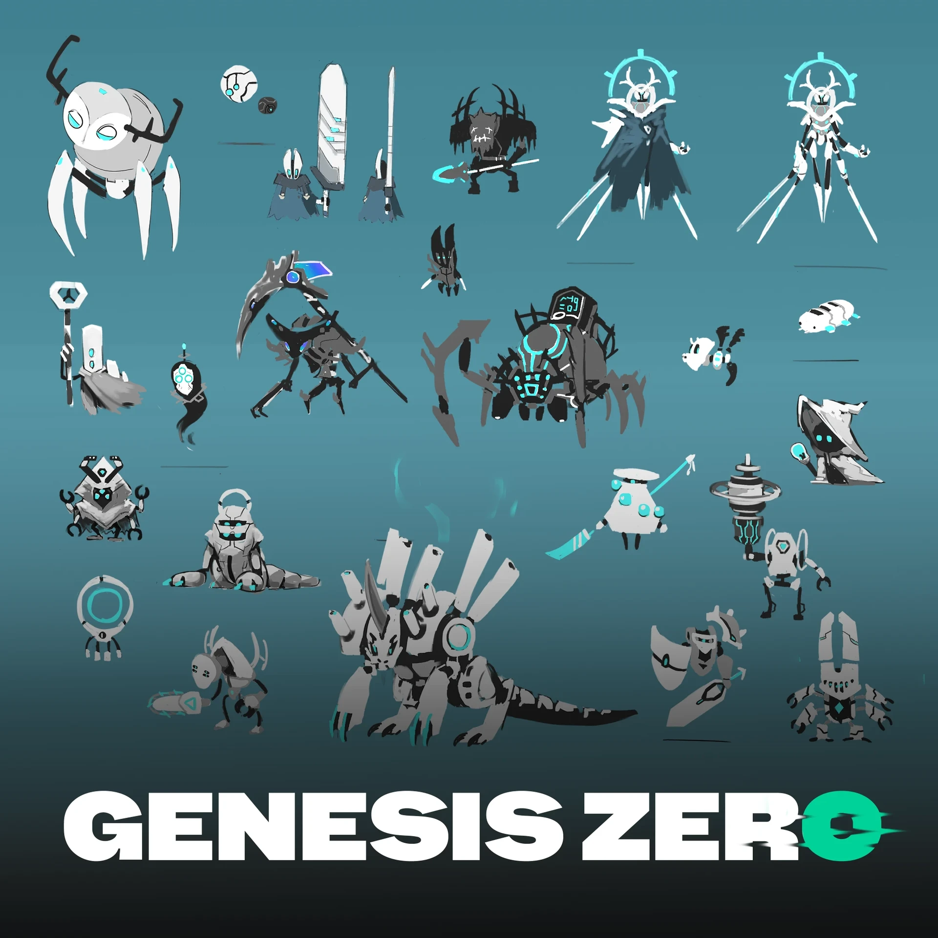 ArtStation - Genesis Zero - Enemies Concept