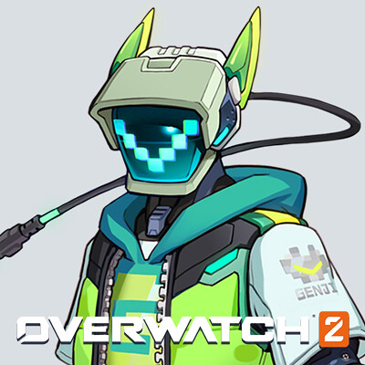 ArtStation - Overwatch2: 8-bit genji