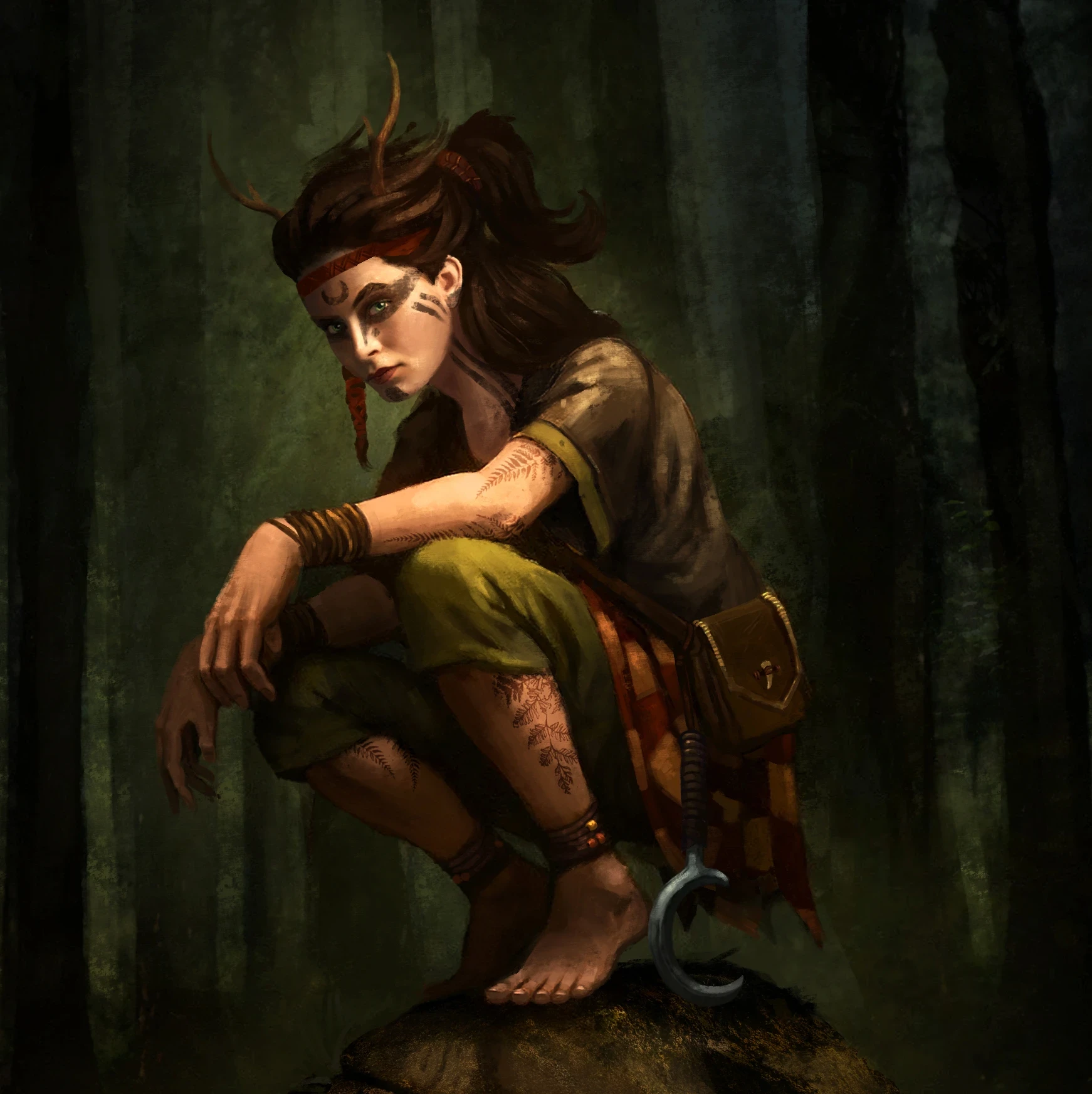 The Witches of the Bloomthorn Forest