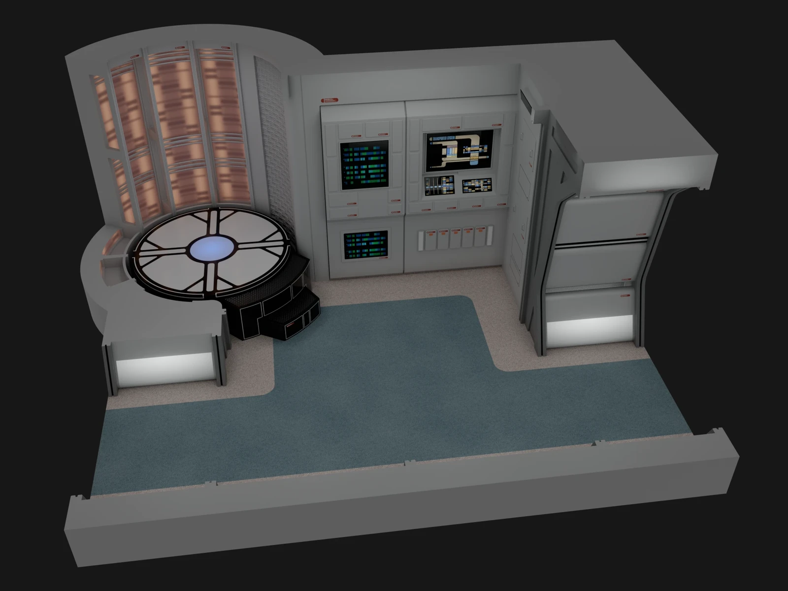 USS Lalo - Deck 04: Transporter Bay