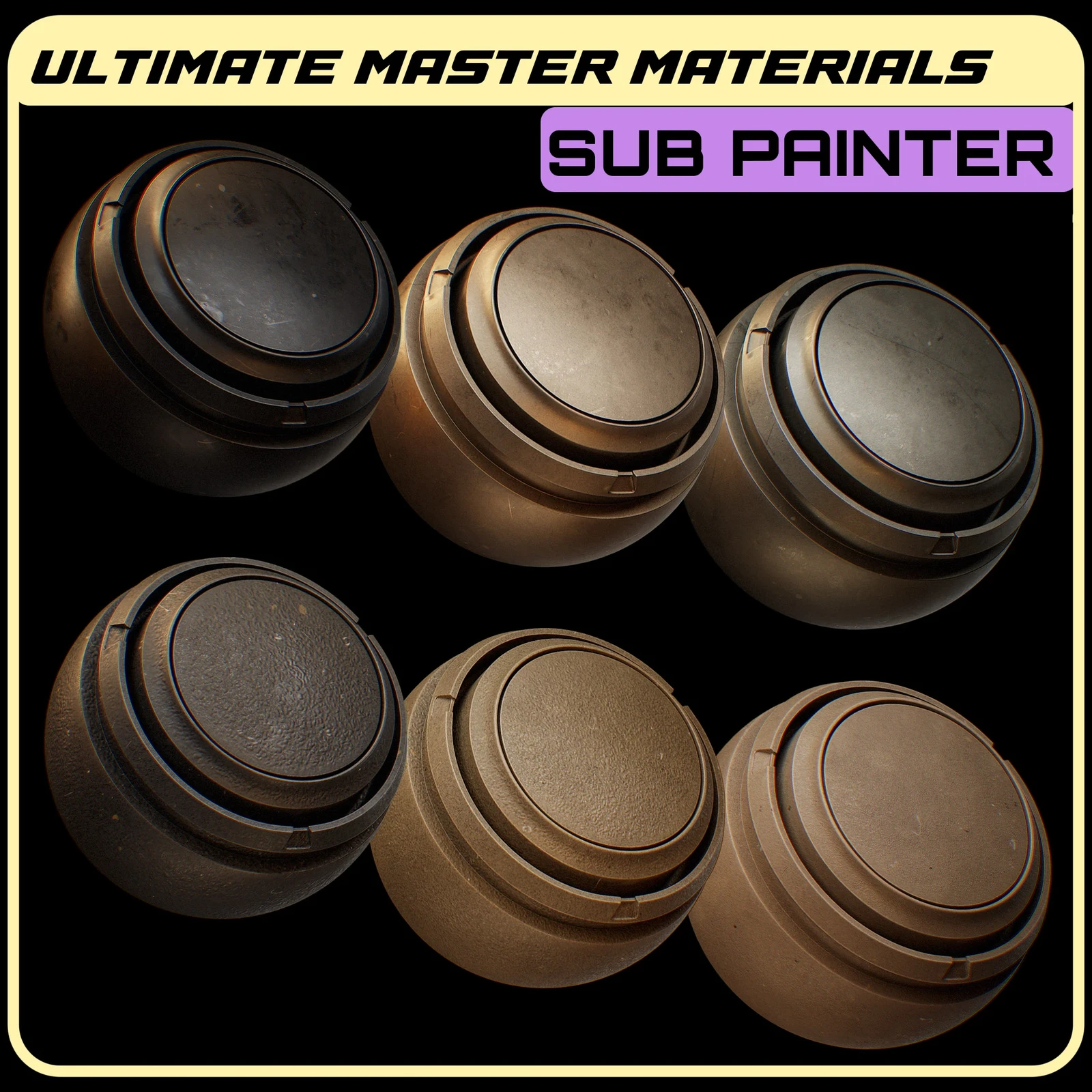 Ultimate Master Materials - Substance Painter