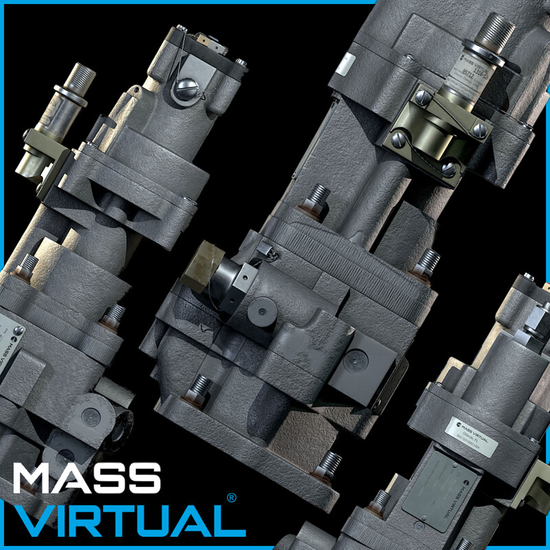 Engine Component 02 | Virtual Hangar | MASS VIRTUAL