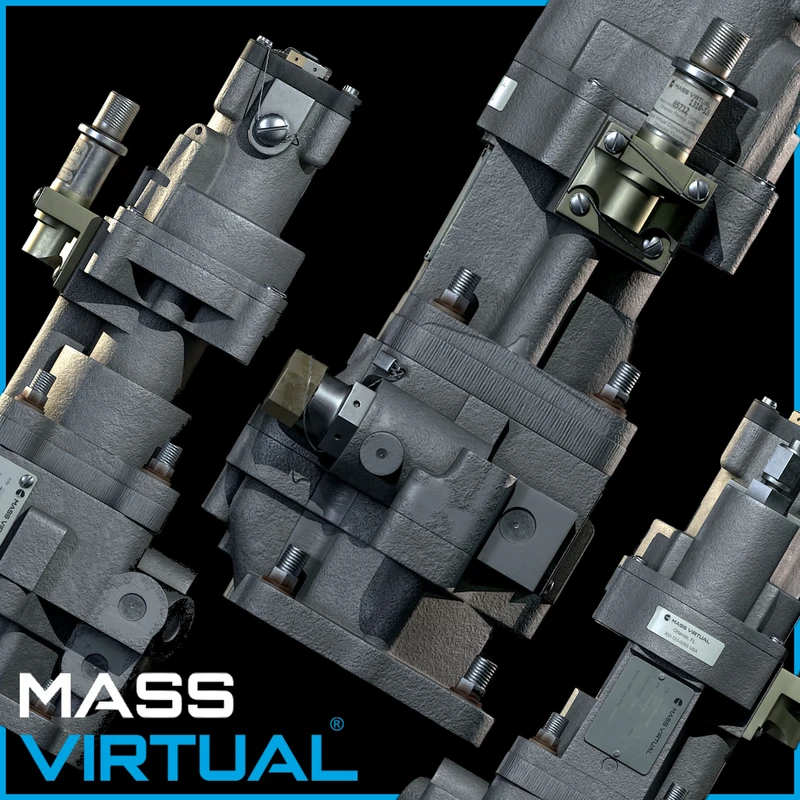 Engine Component 02 | Virtual Hangar | MASS VIRTUAL
