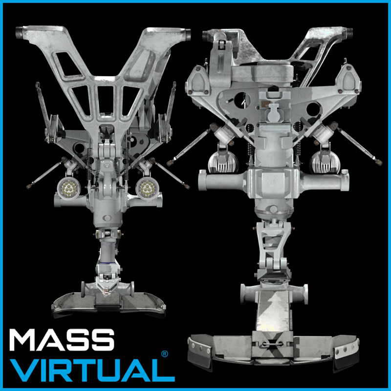 Landing Gear 01 | Virtual Hangar | Mass Virtual